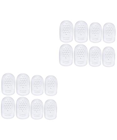 Gatuida 8 Pairs Self-Adhesive Heel Pad Heel Pads for Women Pads for Heels Block Heels for High Heel Cushion Inserts Women Womens Pumps Womens Clear Heels Women's Sole of Foot Gel Protector