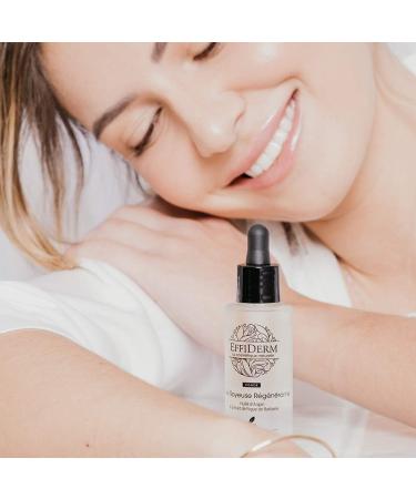 EFFIDERM - Regenerating Silky Oil - Face Body & Hair Care - Argan & Sweet Almond Oil - Vegan - 30ml recyclable glass bottle - Buy Online on GoSupps.com