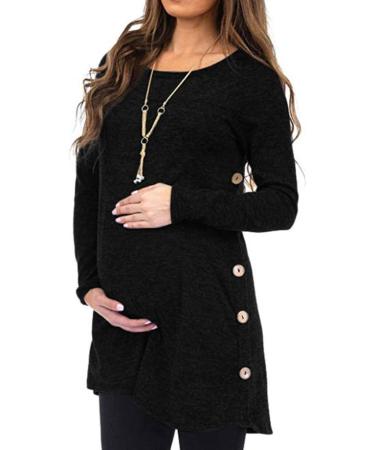 Maternity Dot Print Hoodie Sweater for Breastfeeding | Plus Size Nursing Top | Promotion Sale - Buy Online on GoSupps.com