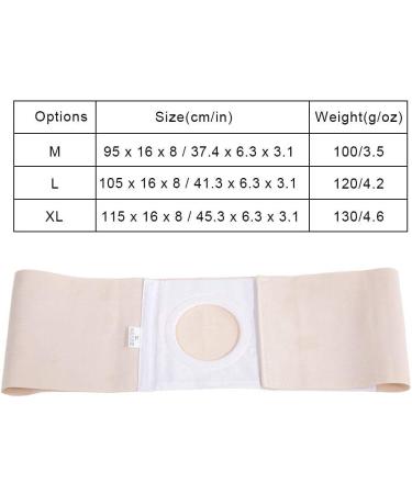 Ostomy Hernia Belt - Elastic Abdominal Binder for Colostomy Bag & Hernia Pain Relief | Incisional Epigastric Ventral & Inguinal Support (L - Buy Online on GoSupps.com