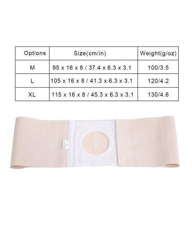 Elastic Ostomy Hernia Belt - Colostomy Bag Support & Pain Relief - Medium Size - Buy Online on GoSupps.com