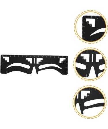 Ipetboom Eyebrow Design Eyebrow Card Template Measuring Ruler Eyebrow Measuring Tool Balance - Buy Online on GoSupps.com
