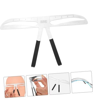 Healeved Tattooing Eyebrow Ruler Eyebrow Stencils Eyebrow Measure Tool Eyebrow Trimming Stainless Steel - Buy Online on GoSupps.com