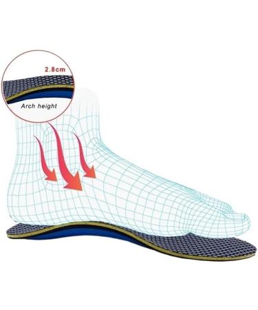 CSCDD Orthopedic Shoes Insoles for Flat Feet - Unisex EVA Sports Shoe Pads (Medium D - Buy Online on GoSupps.com