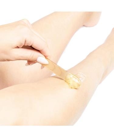 DUXMUZZ Wooden Waxing Spatulas - 50pcs Wax Applicator Sticks for Body Hair Removal - Buy Online on GoSupps.com