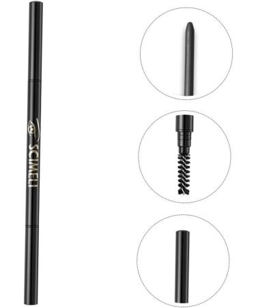 TOVINANNA 3pcs 2 1 Eyebrow Makeup Tools Microblading Pencil Thin Eyebrow Water Proof To Rotate Eyebrow Pencil 1 count (Pack of 1) Dark Brownx3pcs - Buy Online on GoSupps.com