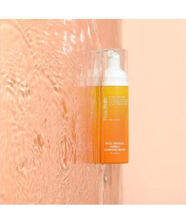Peacholic Ampoule Bubble Cleansing Water - Makeup Remover with Tranexamic Acid | Plant-Derived Bubbles | Daily Use for All Skin Types - 6.76 fl. oz | International Shipping Available - Buy Online on GoSupps.com