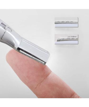 Buy Electric Eyebrow Trimmer - Mini Face Hair Shaver & Eyebrow Shaper Kit for Precision Grooming | International Shipping Available - Buy Online on GoSupps.com