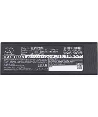 SOBOUR Battery Replacement for Cassidian HR7742AAA02 HR7742AAB02 P3G TPH700 | International Shipping Available - Buy Online on GoSupps.com