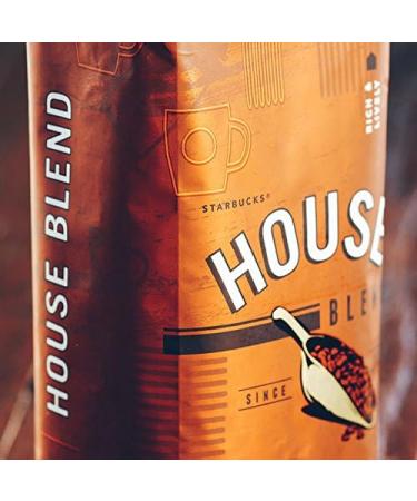STARBUCKS HOUSE BLEND WHOLE BEAN COFFEE - MEDIUM ROAST - 227g - Buy Online on GoSupps.com