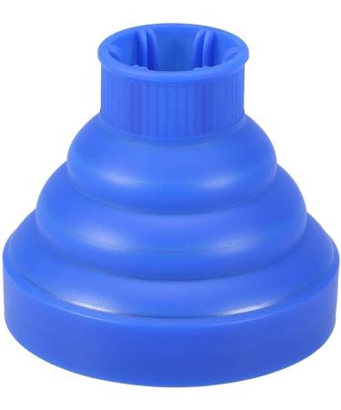 Professional Collapsible Hair Dryer Diffuser - Portable Blue Hair Blower Attachment - Buy Online on GoSupps.com