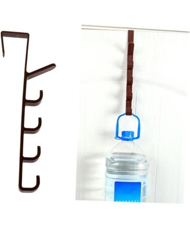 BUGUUYO 3pcs Wall Coat Clothes Rack Over The Door Hanger Five Sections Hanging Door - Buy Online on GoSupps.com