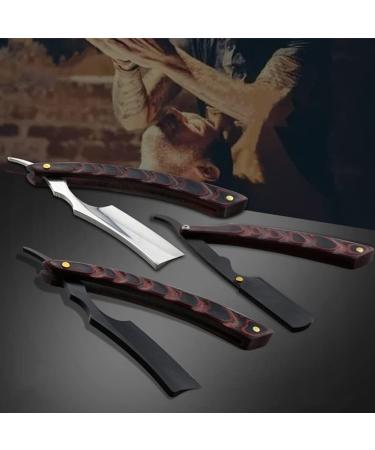 Lurrose Stainless Steel Facial Razor - Precision Barber Shaving Tool for Smooth Trimming & Grooming (Blades Not Included) - Buy Online on GoSupps.com