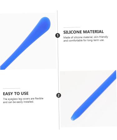 Housoutil Earring for Glasses | 14-Piece Silicone Ear Pads & Holder | Premium Glasses Accessories & Leg Covers - Buy Online on GoSupps.com