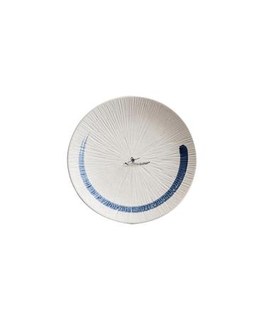 Dishes Plates Ceramic Steak Plate Fruit Plate Dim Sum Plate Dinner Plate Western Tableware Plates for Home Kitchen Hotel Party Home Dining Plate (Size : 20.5cm)