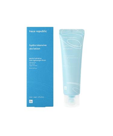 Face Republic Hydro Intensive Ato Lotion 50ml | Soothing Relief Cream for Sensitive Skin | Moisturizing Vegan Korean Skin Care with Shea Butter & Ceramide NP - Buy Online on GoSupps.com