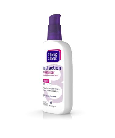 Cln&Clr Dual Moisturizer 4 Oz - Oil-Free Clean & Clear for All Skin Types | International Shipping Available - Buy Online on GoSupps.com