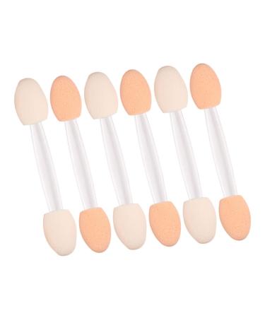 KALLORY 30pcs Eyeshadow Brush Make up Applicators for Face Eye Shadow Brush Highlight Brush Double Head Miss