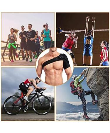Yosoo Shoulder Brace Breathable Neoprene Support with Adjustable Strap for Men & Women Pressure Version - Buy Online on GoSupps.com