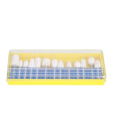 EVTSCAN 13Pcs/Set Wool Grinding Head Polishing Tool Accessory Set for Gold and Silver Jewelry