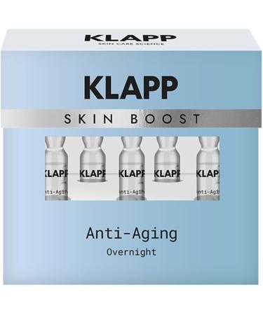 KLAPP Cosmetics Skin Boost Anti Aging Overnight Ampullen 5 x 1 ml - Buy Online on GoSupps.com