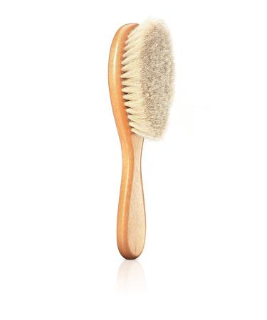 Reer 81165 Natural Hair Brush - Goat Hair Small | Gentle & Eco-Friendly Baby Brush for Sensitive Skin - Buy Online on GoSupps.com