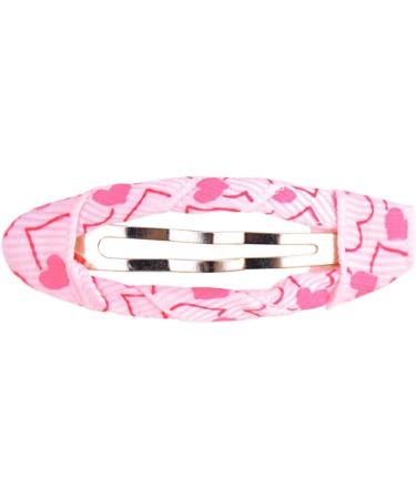 Adorable Fabric Wrapped Snap Hair Clips - 20 Piece Metal Barrettes Set for Girls - Buy Online on GoSupps.com