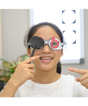 4PC Plastic Handheld Eye Occluder - Professional Optometry Tool for Vision Tests & Eye Exams | Fast International Shipping - Buy Online on GoSupps.com