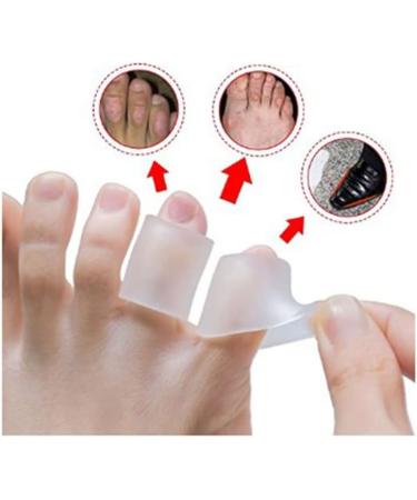 TOSSPER 10Pcs Silicone Little Toe Tube - Blister & Bunion Protection Gel Sleeves for Comfort & Relief - Buy Online on GoSupps.com