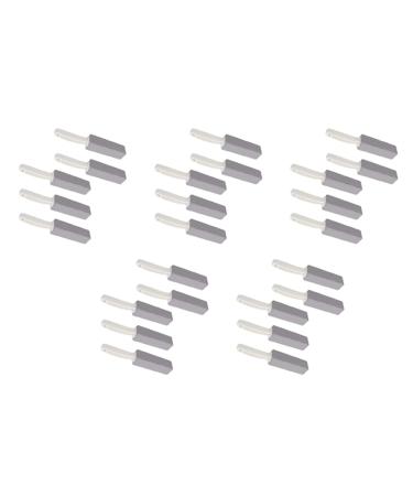 Xptieeck 25Pcs Pumice Cleaning Stone with Handle Toilet Bowl Cleaning Brush Cleaner Hard Water Ring Remover
