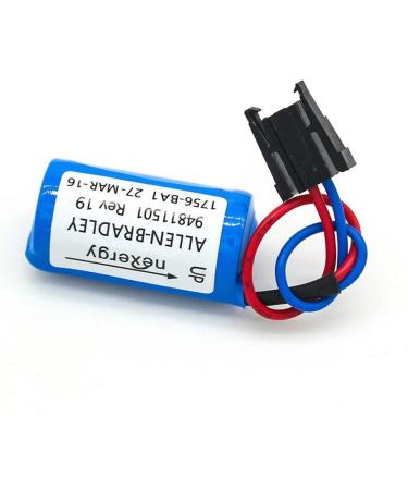 Buy (2 Pack) 3V 1200mAh 1756-BA1 Battery for Allen Bradley - Reliable Replacement Battery - International Shipping Available - Buy Online on GoSupps.com