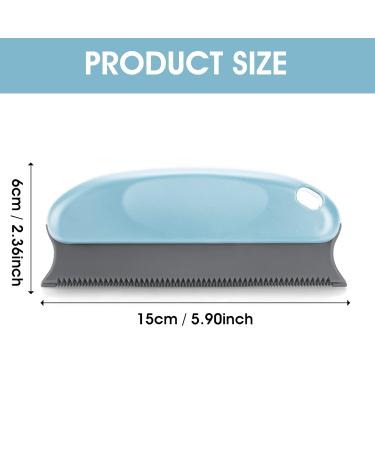 Cobee Animal Hair Remover Brush - Best Dog & Cat Hair Removal Tool for Couch Furniture & Carpet - Rubber Lint Remover (Light Blue) - Buy Online on GoSupps.com