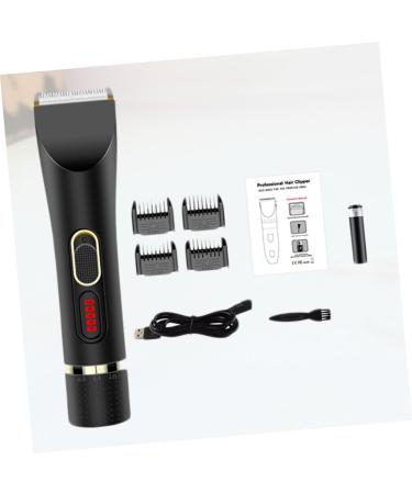Beaupretty 1pc Black Hair Trimmer Electric Hair Trimmer Hair Clippers Household Electric Fader Home Hair Trimmer Home Hair Clippers