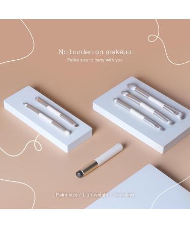 Solone Mini Makeup Travel Brush Set - 6 Vegan & Cruelty-Free Brushes for Blush Eyeshadow Detail & More | International Shipping Available - Buy Online on GoSupps.com