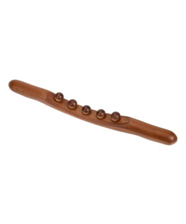 Healeved scratch stocks. Purchased massage tab trigger points massage devices Massage wooden tools Massage roller rod manual muscle free gauga roll massage tab roller roller roller stick Book deep fascia brown 36x2.5cm