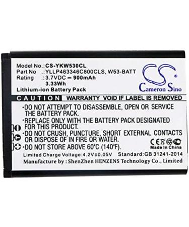 Buy SPANN Battery Replacement for Yealink W53 Series - W53h W53P W73 & More | 3.7V | Fast International Shipping - Buy Online on GoSupps.com