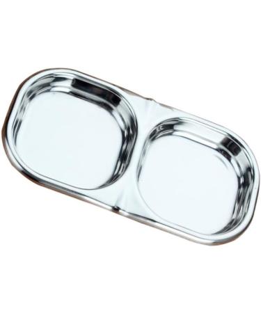 Zerodeko 9 Pcs Condiment Plate Sub-Grid Dish Wasabi Dish Soy Sauce Dishes Seasoning Dish Coffee Cup Holder Dishes for Cooking Appetizer Plate Stainless Steel Dipping Plate Titanium Mx3pcs As Shownx3pcs - Buy Online on GoSupps.com