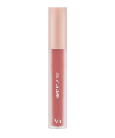 VILLAGE11FACTORY Velvet Fit Lip Tint (Neutral Beige)  Matte Finish  Hydrating with Hyaluronic Acid  Long Lasting  Smooth Texture  KBeauty (0.16 fl oz) Natural Beige