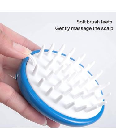 Premium Scalp Massage Device & Shampoo Brush - Soft Silicone Hair Care Tool for Deep Cleansing & Relaxation - Buy Online on GoSupps.com