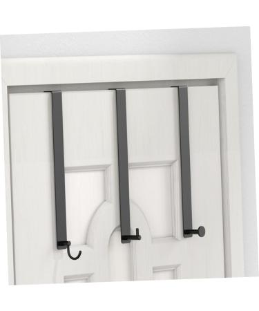Housoutil Stainless 4 Pcs Door Hook Wall Mounted Clothes Hanger Hooks for Hats Towel Hanger Door Hanger Porch Cloth Hook - Buy Online on GoSupps.com