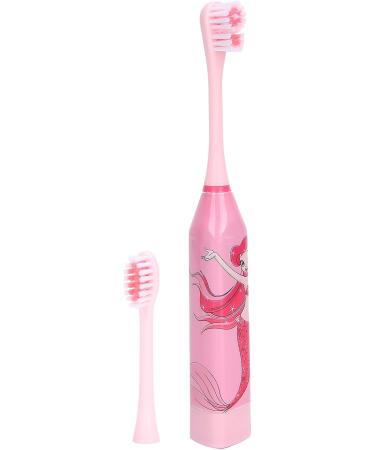 Children's Electric Toothbrush - Cartoon Pattern Pink Oral Care for Kids Battery Operated - Buy Online on GoSupps.com