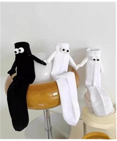 LXINYE Funny Magnetic Suction 3D Couple Socks - Unisex Hand Holding Socks for Her Him - Buy Online on GoSupps.com