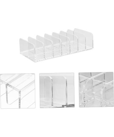 Didiseaon 5 pcs Shadow Rack Practical Cosmetic Air Organizer Organizing Eye Powder Cushion Drawers Plastic 17x8.5cmx5pcs Transparent Colorx5pcs - Buy Online on GoSupps.com