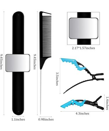 Zhwkelvs Magnetic Wristband for Hair Stylist Pin Wristband Wrist Pin Holder Braiders Wristband for Gel Silicone Sewing Pincushion Easy Install Easy to Use - Buy Online on GoSupps.com