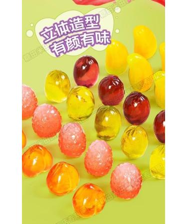 6 flavors Peeling fruit juice fudge peelable gummies100g/bag 50% Juice Content gummy candy White peach mango grape Litchi sugar soft candy Toffee chewing gum Healthy Candy gifts (Purple grapes 3bag) Purple grapes 3bag - Buy Online on GoSupps.com