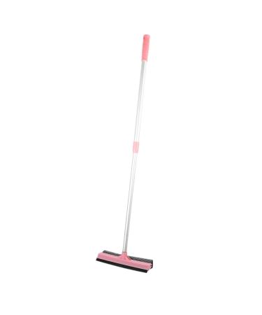 Hduacuge For All Purpose Window Cleaner 2 in 1 Double Sided Rubber Blade and Sponge Aluminium Telescopic Pole