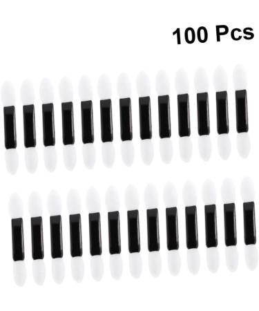 OHPHCALL 100pcs foam sponge eye makeup brush eyeshadow brush kit Eye shadow brush Oval sponge stick travel - Buy Online on GoSupps.com