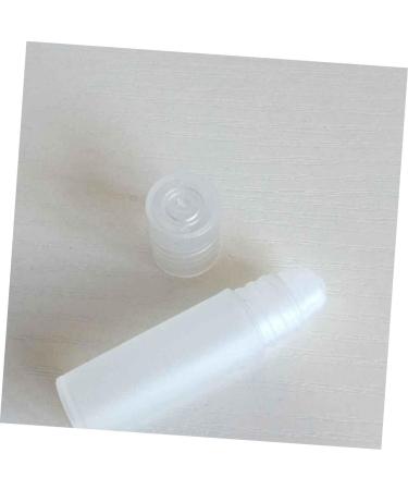 Balacoo Portable Roller Bottles - 100pcs Perfume & Essential Oil Containers Versatile White Roll-On Makeup Bottles - Buy Online on GoSupps.com