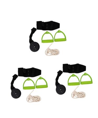 Besportble 3st shoulder strap physiotherapy devices arm rehabilitation exercise door arm exercise training equipment shoulder relief of individual strap disc ring trainer household older mx3pcs as shown x 3 pieces
