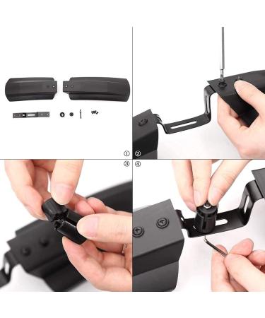 26 inch Bike Mudguard Set - Front & Rear Mud Guards Kit for Road, Mountain, Fat Tire Bikes - Quick Release Fenders for Outdoor Cycling - Buy Online on GoSupps.com